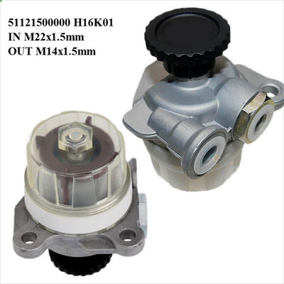 51121500000 51121500001 51121500002 61121500001 MAN Kraftstoffpumpe IN M22x1,5 OUT M14 x 1,5