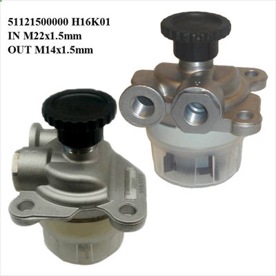 51121500000 51121500001 51121500002 61121500001 MAN Kraftstoffpumpe IN M22x1,5 OUT M14 x 1,5