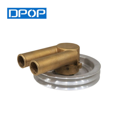 DPOP-Rohwasserpumpe 21214596 3858229 Doppel-V-Gürtel-Rolle für Volvo Penta 4.3, 5.0, 5,7 GL