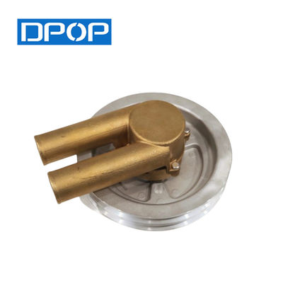 DPOP-Rohwasserpumpe 21214596 3858229 Doppel-V-Gürtel-Rolle für Volvo Penta 4.3, 5.0, 5,7 GL