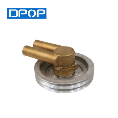 DPOP-Rohwasserpumpe 21214596 3858229 Doppel-V-Gürtel-Rolle für Volvo Penta 4.3, 5.0, 5,7 GL