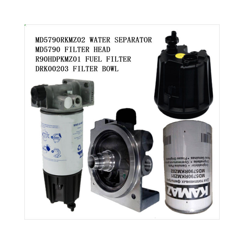 MD5790RKMZ02 Wasserabscheider-Filterkopf MD5790 R90HDPKMZ01 Kraftstofffilterschale DRK00203