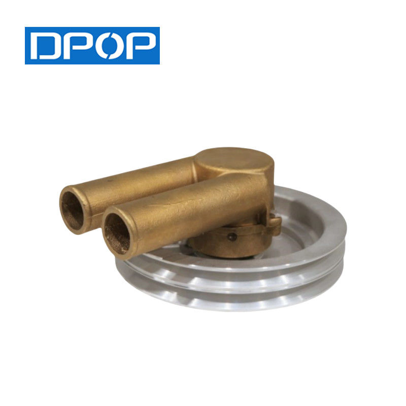 DPOP-Rohwasserpumpe 21214596 3858229 Doppel-V-Gürtel-Rolle für Volvo Penta 4.3, 5.0, 5,7 GL